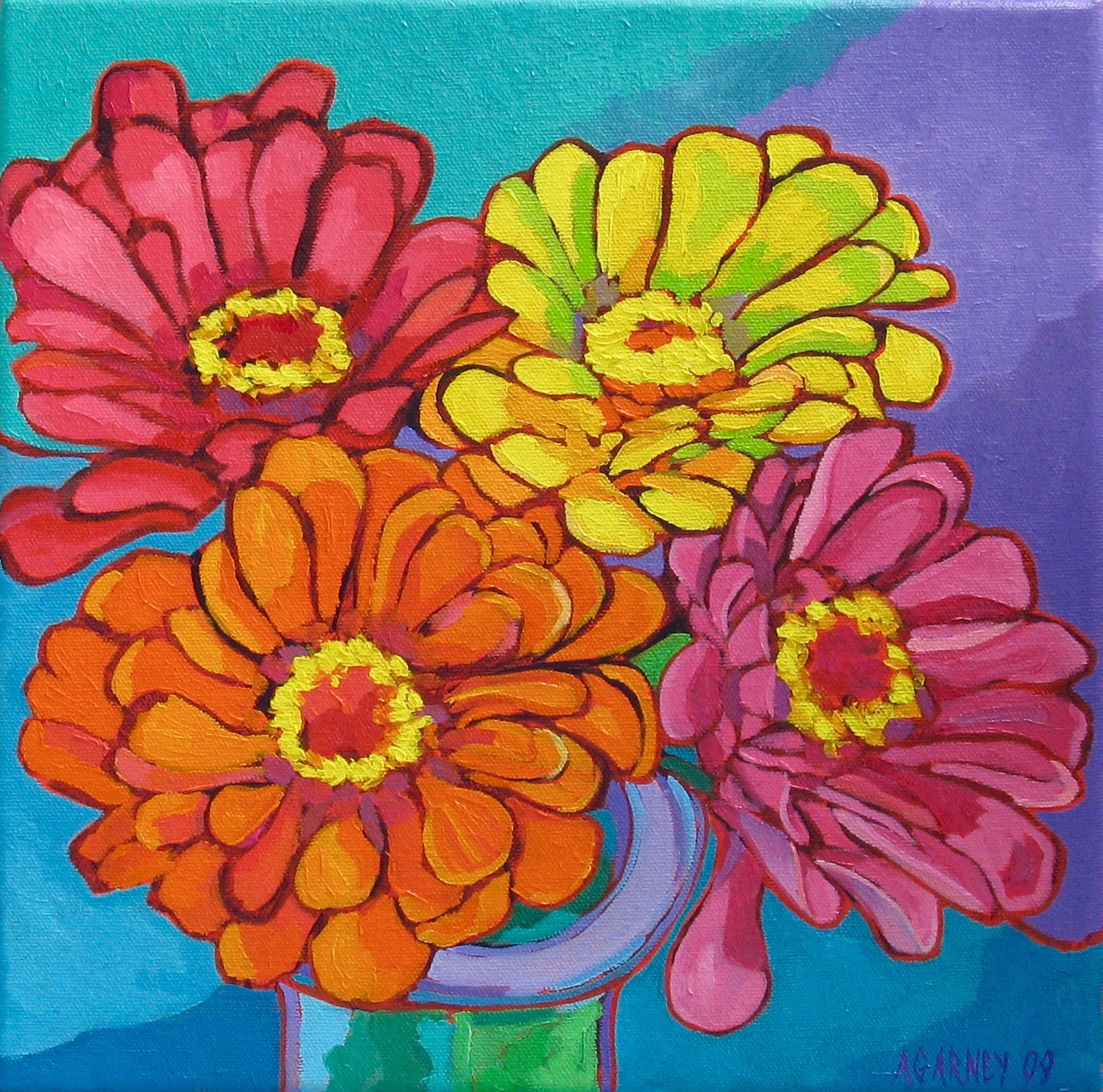 Anne Garney Paintings – Crossroads Arts District